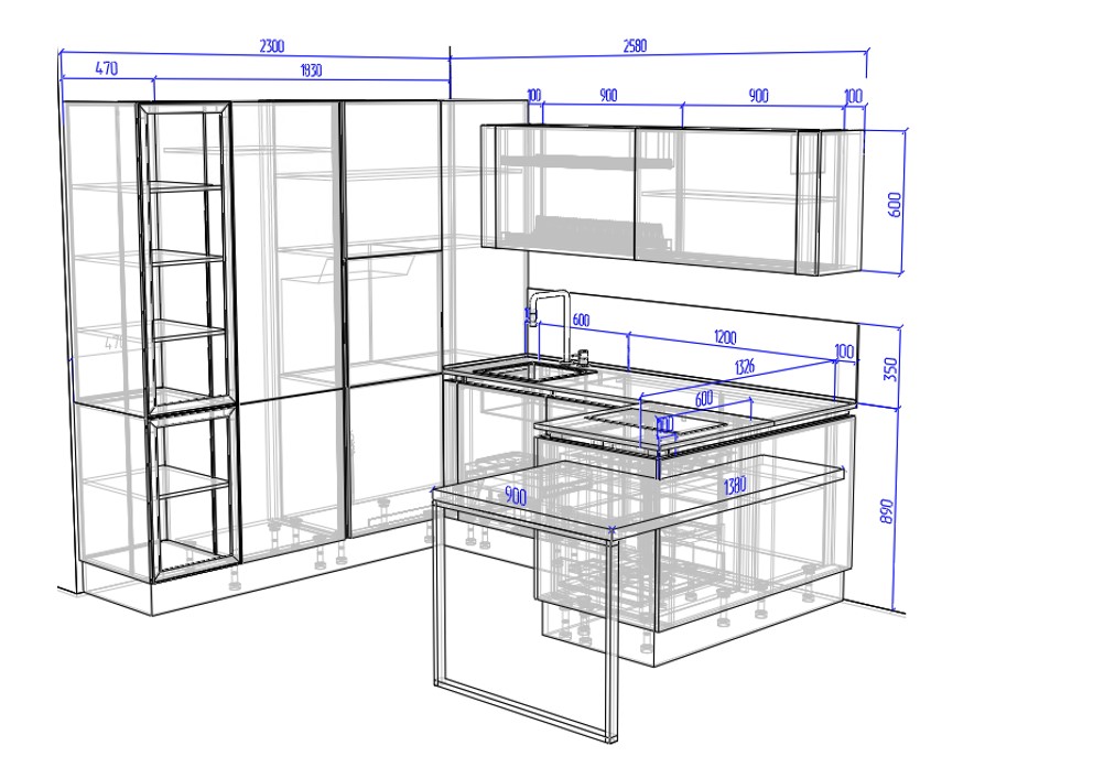 Распродажа - изображение №3 "Кухня Талса (выставочный образец)"  на www.Angstrem-mebel.ru